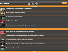 Tablet Screenshot of m.relvado.aeiou.pt