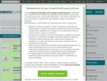 Tablet Screenshot of emprego.aeiou.pt